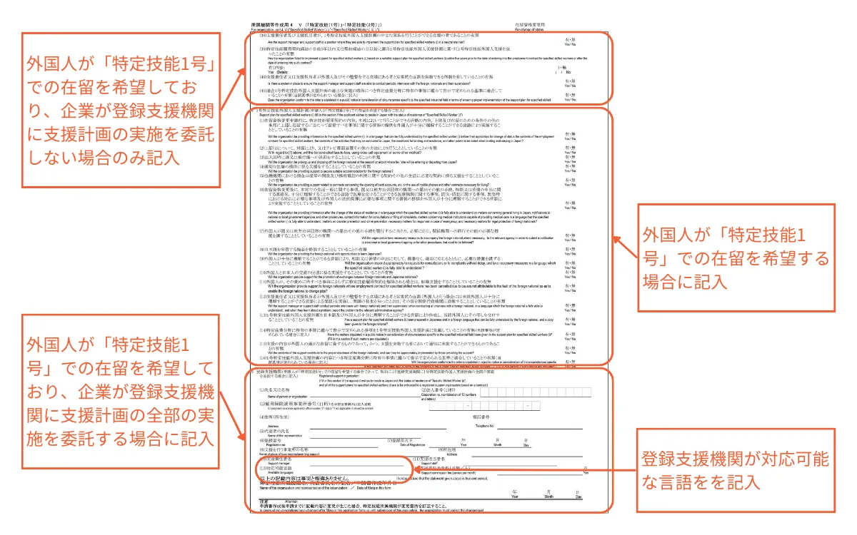 所属機関等作成用4のイメージ