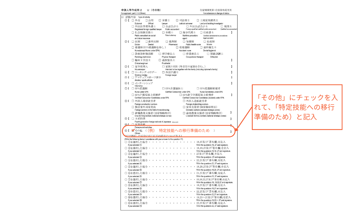 申請人等作成用2のイメージ