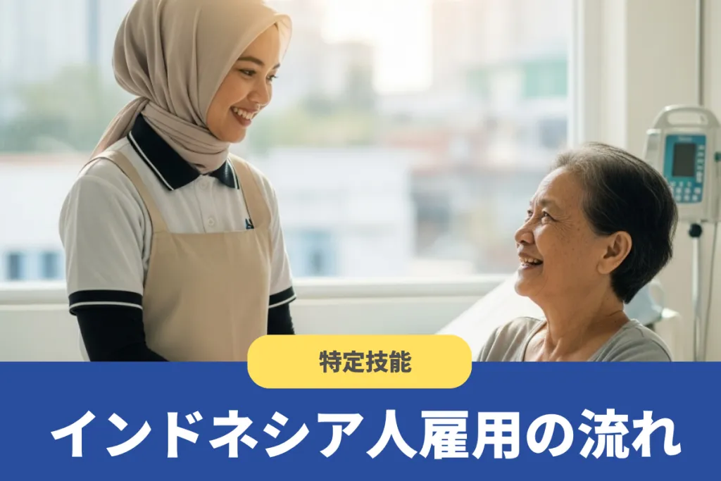 特定技能でのインドネシア人雇用の流れ！P3M1・SISKOP2MIとは