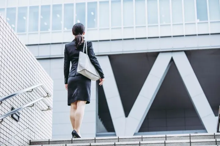 日本の就活生のイメージ