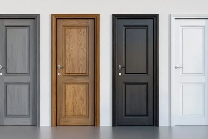 4つのドアの画像