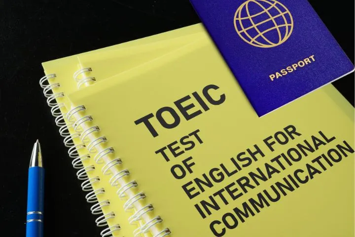 TOEICのテキストの画像
