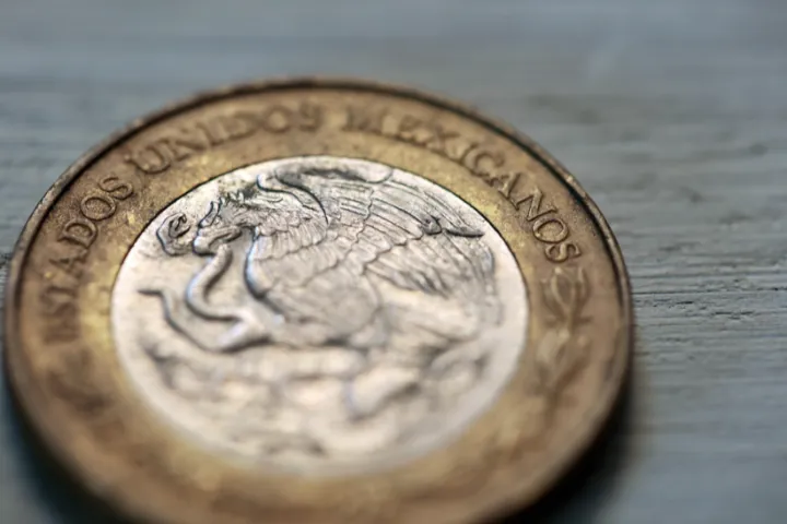 メキシコ硬貨のイメージ