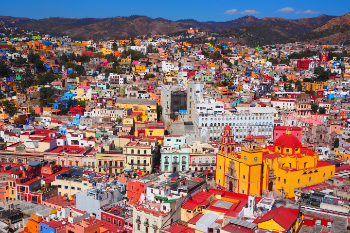 グアナファトの街並み