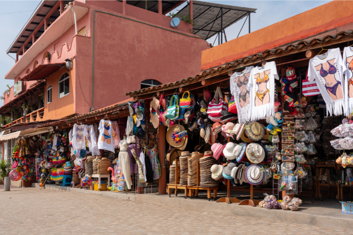 メキシコの露店のイメージ