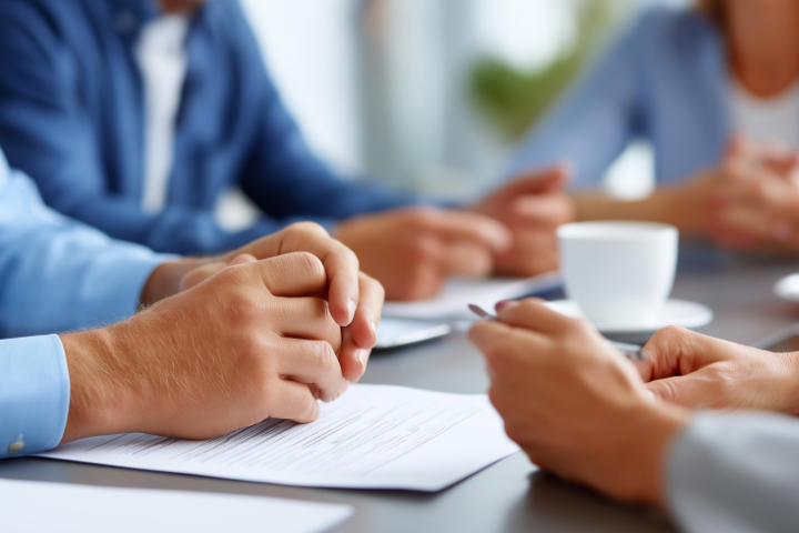 仕事をしている人々のイメージ