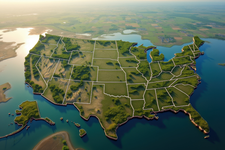 アメリカの州の画像