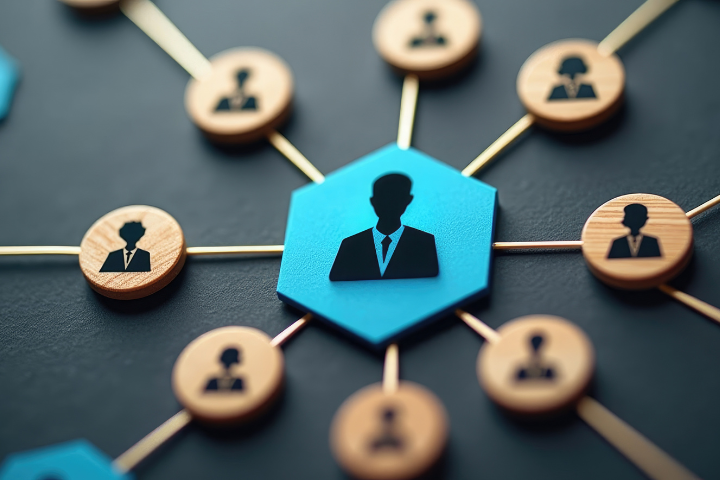 ネットワーク、リーダーシップのイメージ