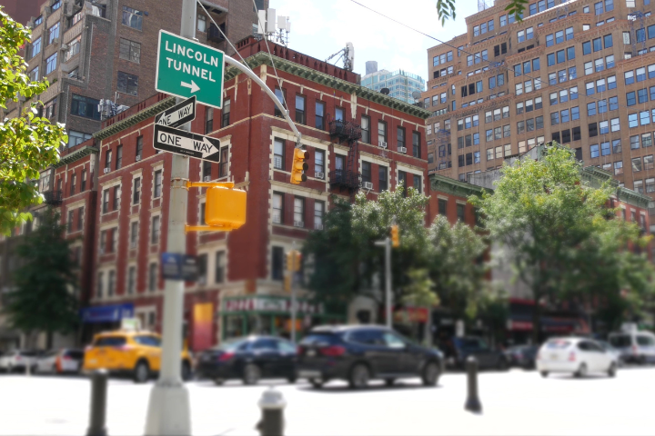 アメリカの街の風景のイメージ