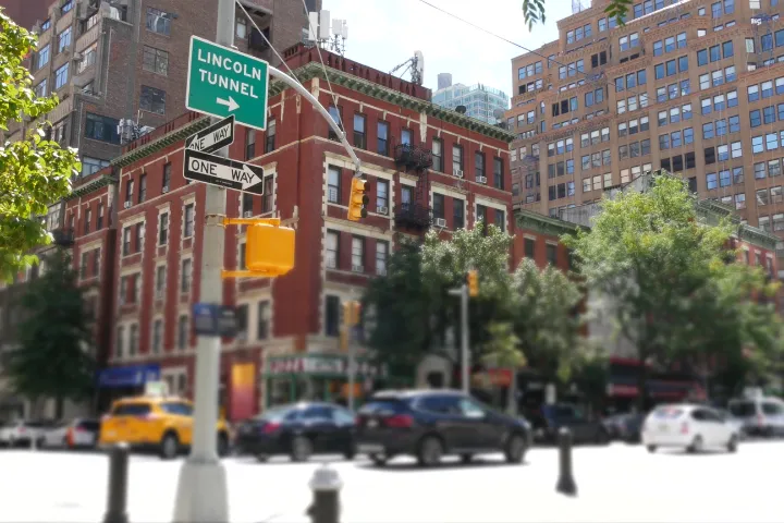 アメリカの街の風景のイメージ