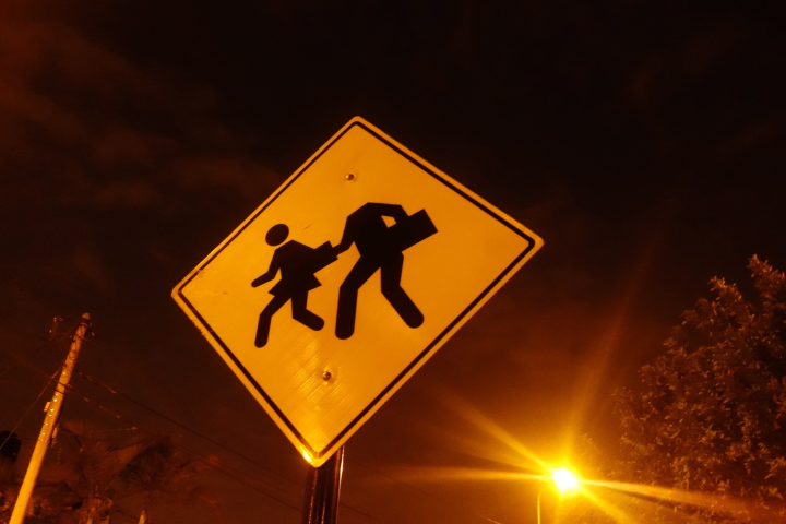 スリ注意の標識のイメージ