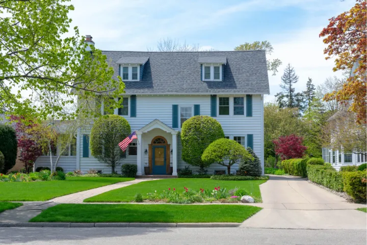 アメリカの家の画像