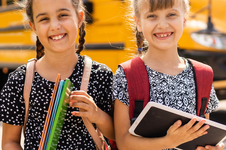アメリカの小学生の画像