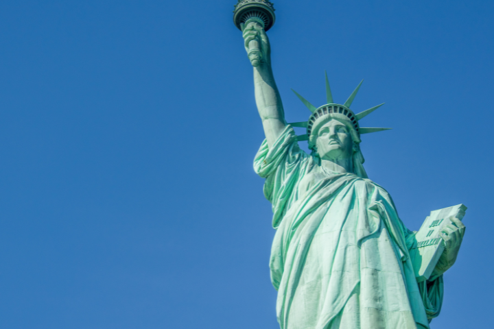 自由の女神像のイメージ